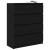 Bufetă Stejar negru 80x35x99 cm Lemn prelucrat GartenMobel Dekor