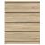 Bufetă Stejar Sonoma 80x35x99 cm Lemn prelucrat GartenMobel Dekor