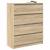 Bufetă Stejar Sonoma 80x35x99 cm Lemn prelucrat GartenMobel Dekor