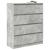 Bufetă Gri Beton 80x35x99 cm Lemn prelucrat GartenMobel Dekor