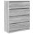 Bufetă gri Sonoma 80x35x99 cm Lemn prelucrat GartenMobel Dekor