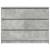 Bufetă Gri Beton 100x35x76 cm Lemn prelucrat GartenMobel Dekor