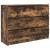 Dulap, stejar fumuriu, 100x35x76 cm, lemn compozit GartenMobel Dekor