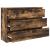 Dulap, stejar fumuriu, 100x35x76 cm, lemn compozit GartenMobel Dekor