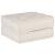 Puf modular crem 70x70x36 țesătură GartenMobel Dekor