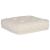 Puf modular crem 70x70x36 țesătură GartenMobel Dekor