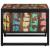 Masuta de cafea multicolora 70x50x38 cm lemn masiv recuperat GartenMobel Dekor