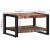 Masuta de cafea multicolora 70x50x38 cm lemn masiv recuperat GartenMobel Dekor