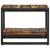 Masuta de cafea multicolora 50x50x38 cm lemn masiv recuperat GartenMobel Dekor