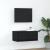 Dulap TV Stejar negru 60x31x25,5 cm Lemn prelucrat GartenMobel Dekor