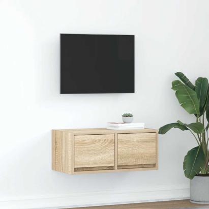 Dulap TV Stejar Sonoma 60x31x25,5 cm Lemn prelucrat GartenMobel Dekor