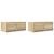 Dulapuri TV 2 buc Stejar Sonoma 60x31x25,5 cm Lemn prelucrat GartenMobel Dekor