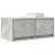 Dulap TV Beton Gri 60x31x25,5 cm Lemn prelucrat GartenMobel Dekor