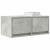 Dulapuri TV 2 buc Beton Gri 60x31x25,5 cm Lemn prelucrat GartenMobel Dekor