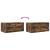 Dulapuri TV 2 buc Stejar afumat 60x31x25,5 cm Lemn prelucrat GartenMobel Dekor