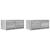 Dulapuri TV 2 buc Gri Sonoma 60x31x25,5 cm Lemn prelucrat GartenMobel Dekor
