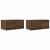 Dulapuri TV 2 buc Stejar maro 60x31x25,5 cm Lemn prelucrat GartenMobel Dekor