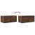 Dulapuri TV 2 buc Stejar maro 60x31x25,5 cm Lemn prelucrat GartenMobel Dekor