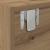 Dulap TV Artisan Stejar 60x31x25,5 cm Lemn prelucrat GartenMobel Dekor