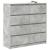 Bufetă Gri Beton 100x35x99 cm Lemn prelucrat GartenMobel Dekor