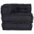 Puf modular Antracit 70x70x54 Material GartenMobel Dekor