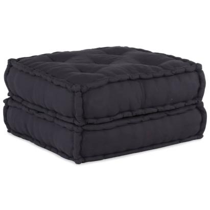 Puf modular Antracit 70x70x36 Material GartenMobel Dekor