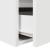 Noptiere montate pe perete 2 buc Alb 38x34x40 cm GartenMobel Dekor