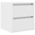 Noptiere montate pe perete 2 buc Alb 38x34x40 cm GartenMobel Dekor