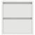 Noptiere montate pe perete 2 buc Alb 38x34x40 cm GartenMobel Dekor