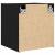 Noptiere de perete 2 buc Stejar negru 38x34x40 cm GartenMobel Dekor