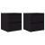 Noptiere de perete 2 buc Stejar negru 38x34x40 cm GartenMobel Dekor