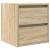 Noptiera montata pe perete Stejar Sonoma 38x34x40 cm GartenMobel Dekor