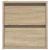 Noptiere montate pe perete 2 buc Stejar Sonoma 38x34x40 cm GartenMobel Dekor