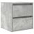 Noptiera de perete gri beton 38x34x40 cm GartenMobel Dekor