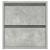 Noptiera de perete gri beton 38x34x40 cm GartenMobel Dekor