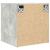 Noptiera de perete gri beton 38x34x40 cm GartenMobel Dekor