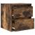 Noptiere montate pe perete 2 buc Stejar afumat 38x34x40 cm GartenMobel Dekor