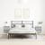 Noptiere montate pe perete 2 buc Gri Sonoma 38x34x40 cm GartenMobel Dekor