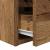 Noptiere montate pe perete 2 buc Lemn vechi 38x34x40 cm GartenMobel Dekor