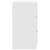 Noptiere cu 3 sertare 2 buc Alb 39x35x65 cm GartenMobel Dekor