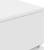 Noptiere cu 3 sertare 2 buc Alb 39x35x65 cm GartenMobel Dekor