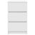 Noptiere cu 3 sertare 2 buc Alb 39x35x65 cm GartenMobel Dekor