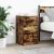 Noptiere cu 3 sertare 2 buc Stejar afumat 39x35x65 cm GartenMobel Dekor