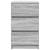 Noptiere cu 3 sertare 2 buc Gri Sonoma 39x35x65 cm GartenMobel Dekor