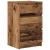 Noptiere cu 3 sertare 2 buc Lemn vechi 39x35x65 cm GartenMobel Dekor