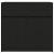 Bufetă cu sertar Stejar negru 80x34x76 cm Lemn prelucrat GartenMobel Dekor