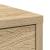 Bufetă cu sertar Stejar Sonoma 80x34x76 cm Lemn prelucrat GartenMobel Dekor