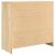 Bufetă cu sertar Stejar Sonoma 80x34x76 cm Lemn prelucrat GartenMobel Dekor