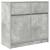 Bufetă cu sertar Gri beton 80x34x76 cm Lemn prelucrat GartenMobel Dekor