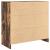 Bufetă cu sertar stejar afumat 80x34x76 cm lemn de stratificat GartenMobel Dekor